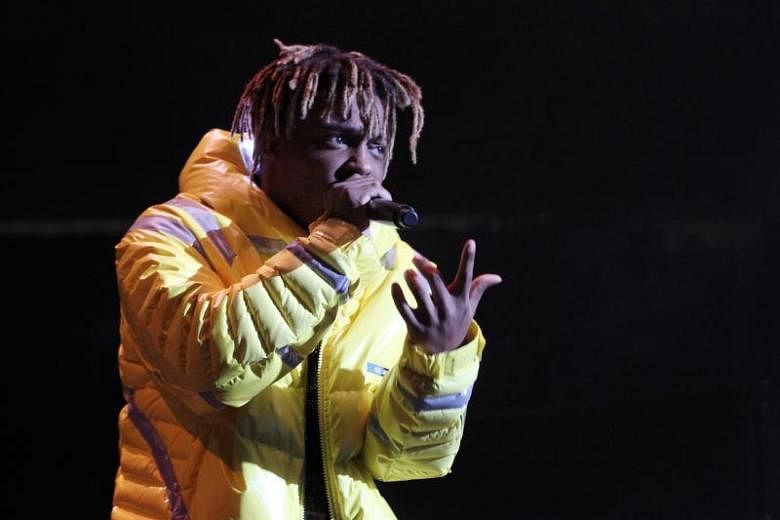 Artis rap AS yang sedang naik daun Juice WRLD meninggal pada usia 21 tahun