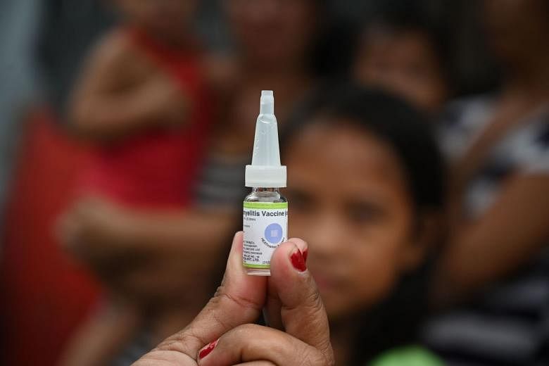 Malaysia melaporkan kasus polio pertama sejak 1992